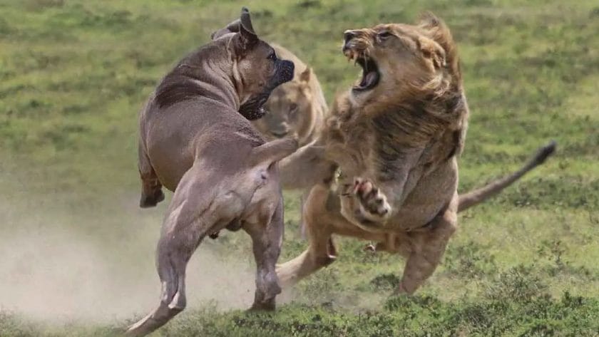 Can Boerboel Kill a Lion?