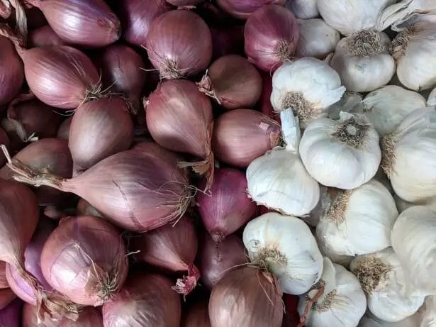 Onions and Garlic