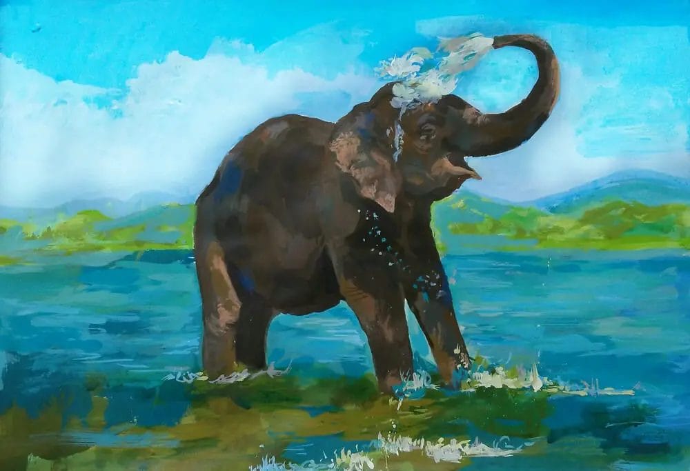 How to Paint Elephant