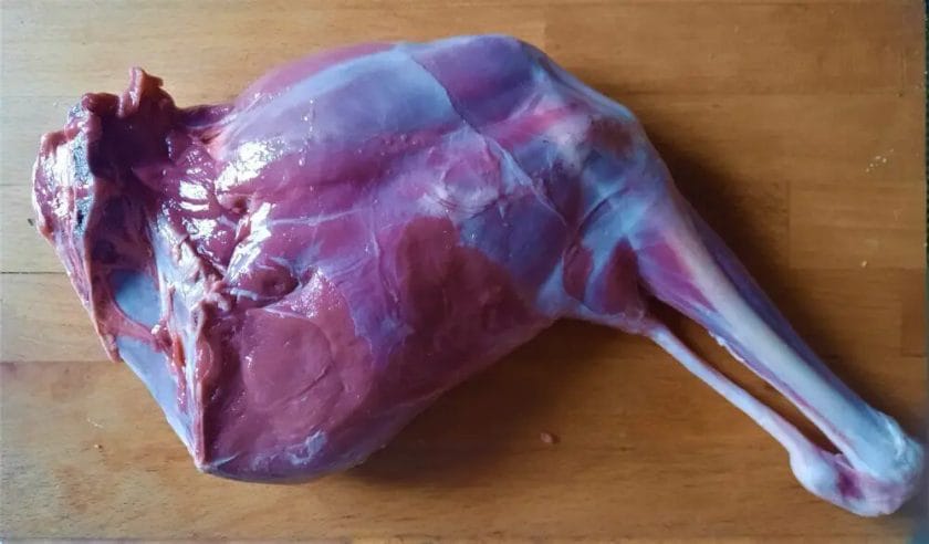 Removing Silver Skin from Deer Meat