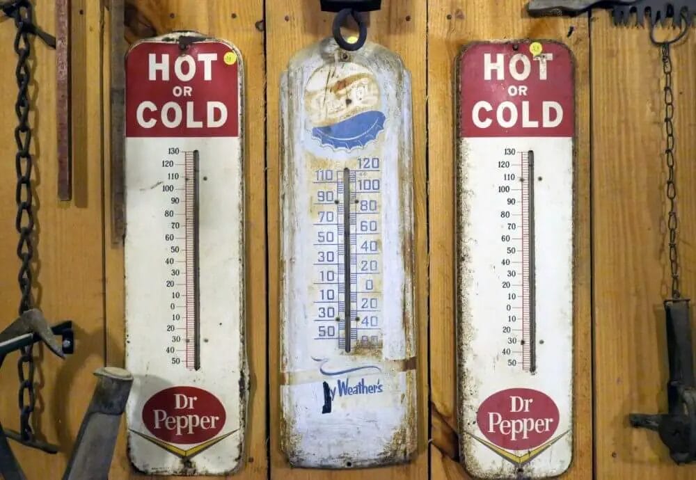 hot and cold temperature monitor